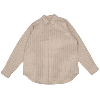 Papas Cotton Check Button Down Shirt