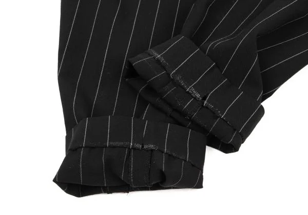 Y's Wool Striped Jacket & Pants K-150703_015