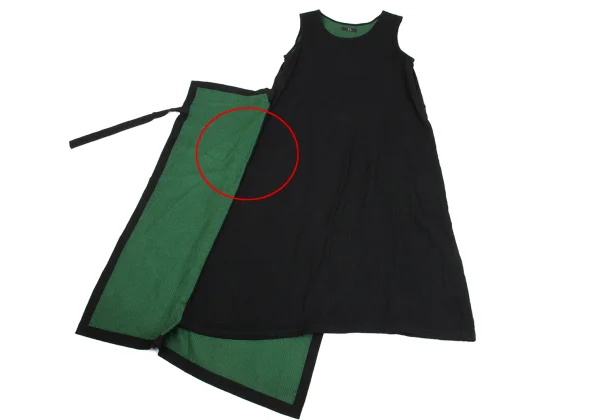 Y's  Wrap Design Sleeveless Dress K-150710_009