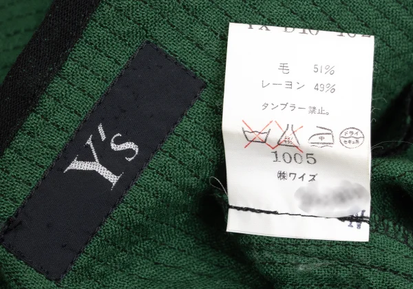 Y's  Wrap Design Sleeveless Dress K-150710_016