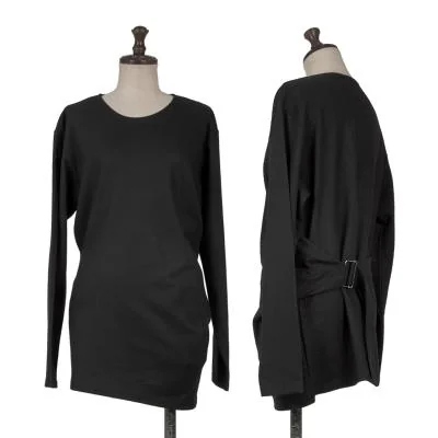 Y's Waist Belted Wool T shirt