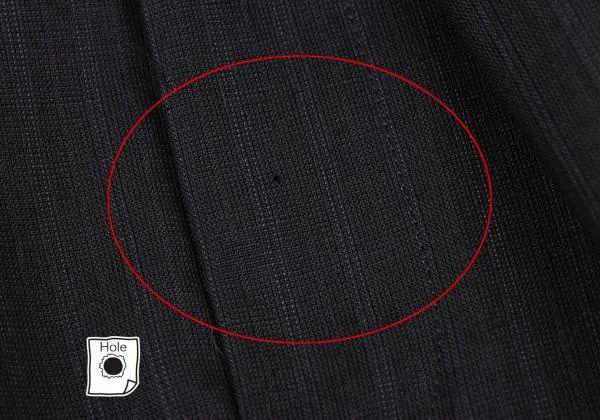 COMME des GARCONS Wool Poly Stripe Dropped Crotch Pants K-150725_004
