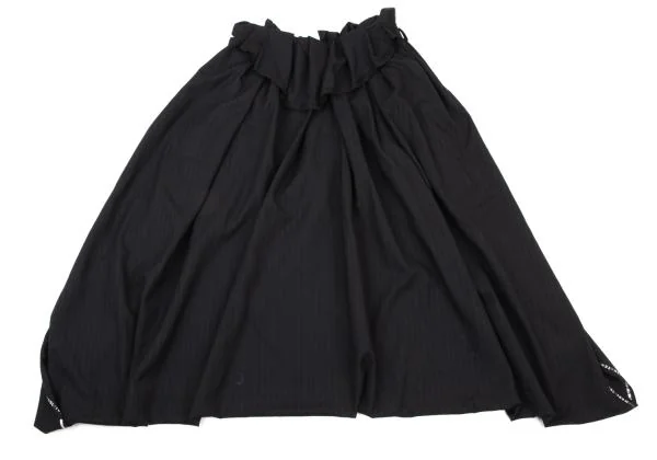 COMME des GARCONS Wool Poly Stripe Dropped Crotch Pants K-150725_012