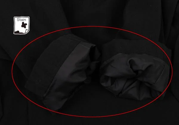 COMME des GARCONS Wool Gaba Double-breasted Coat K-150727_007