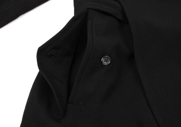COMME des GARCONS Wool Gaba Double-breasted Coat K-150727_009