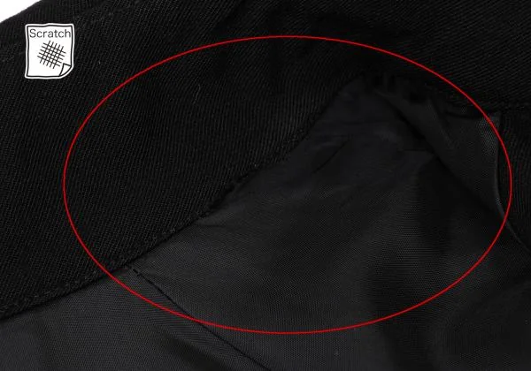 COMME des GARCONS Wool Gaba Double-breasted Coat K-150727_013