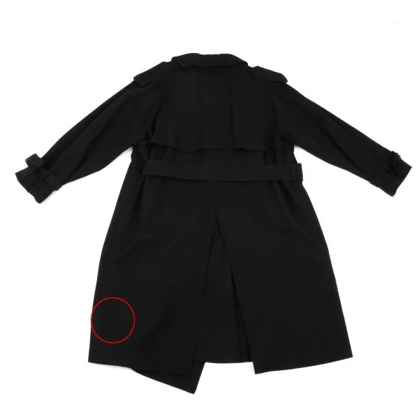 COMME des GARCONS Wool Gaba Double-breasted Coat K-150727_014