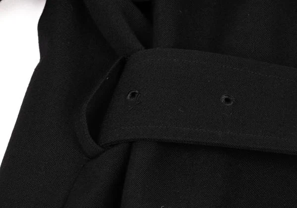 COMME des GARCONS Wool Gaba Double-breasted Coat K-150727_017
