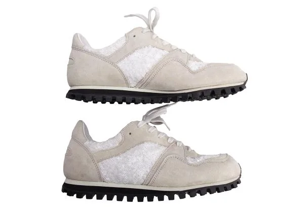 COMME des GARCONS SPALWART Sequins Suede Sneakers K-150741_003