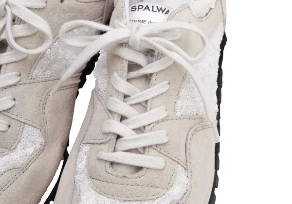 COMME des GARCONS SPALWART Sequins Suede Sneakers K-150741_007