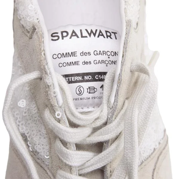 COMME des GARCONS SPALWART Sequins Suede Sneakers K-150741_017