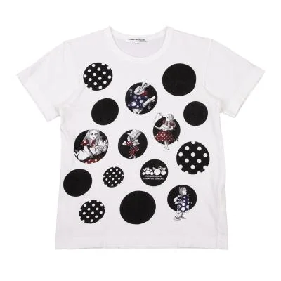COMME des GARCONS Alice in Wonderland Dot T Shirt