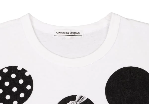 COMME des GARCONS Alice in Wonderland Dot T Shirt K-150743_003
