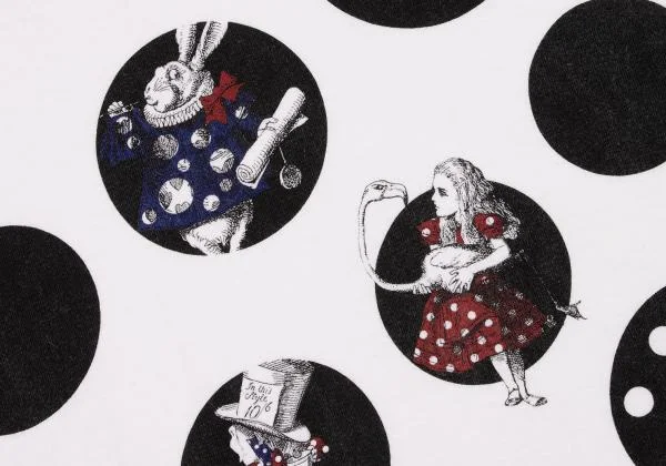 COMME des GARCONS Alice in Wonderland Dot T Shirt K-150743_004