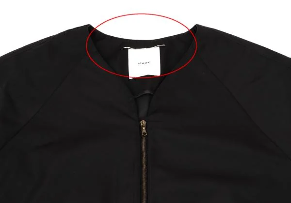 ebure High Count Twill Collarless Coat K-150749_003