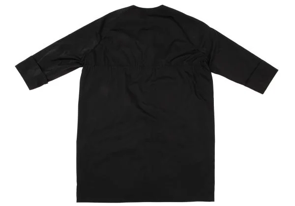 ebure High Count Twill Collarless Coat K-150749_014