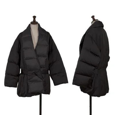 HOLDEN Belted Shawl Down Jacket