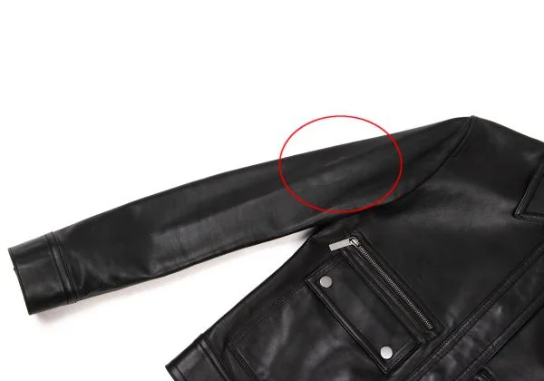 HELMUT LANG Multi-pocket Lamb Leather Jacket K-150757_005