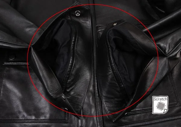 HELMUT LANG Multi-pocket Lamb Leather Jacket K-150757_008