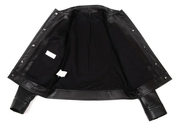 HELMUT LANG Multi-pocket Lamb Leather Jacket K-150757_013