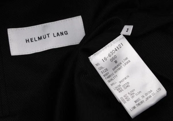 HELMUT LANG Multi-pocket Lamb Leather Jacket K-150757_016