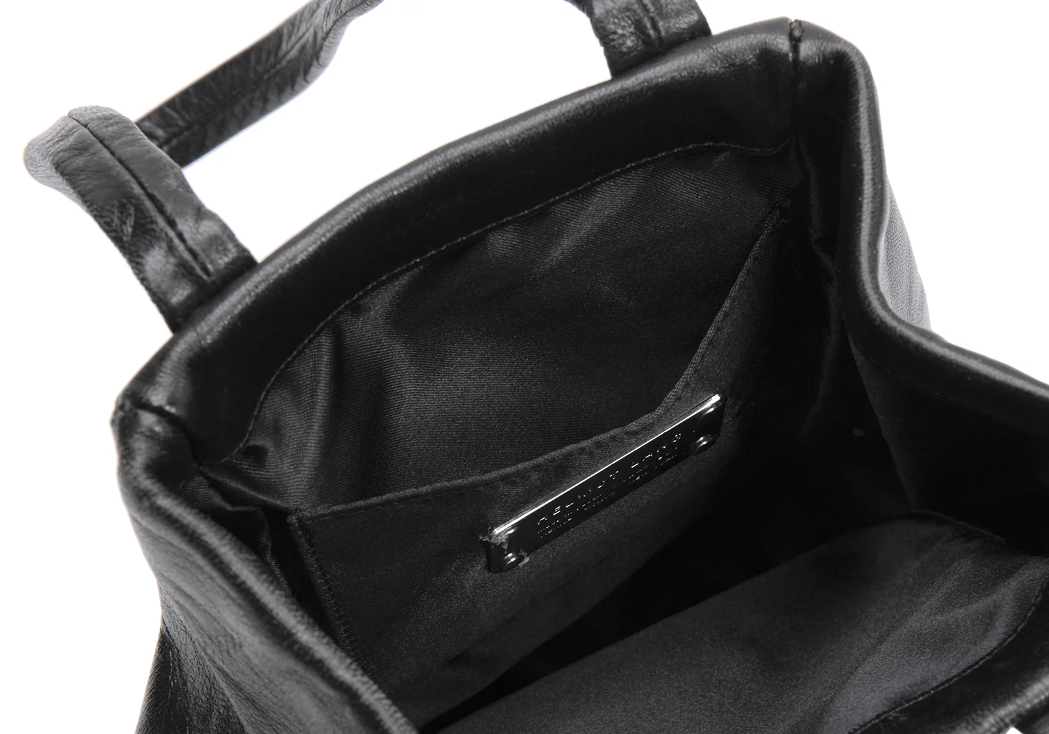 ヘルムートラングHELMUT LANG レザーボトルバッグ 黒 | DC