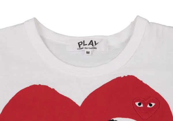 PLAY COMME des GARCONS Heart Patch Embroidery Printed T-shirt K-150791_003