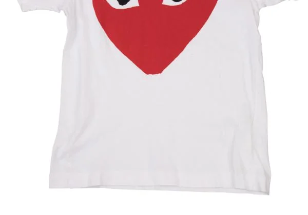 PLAY COMME des GARCONS Heart Patch Embroidery Printed T-shirt K-150791_007