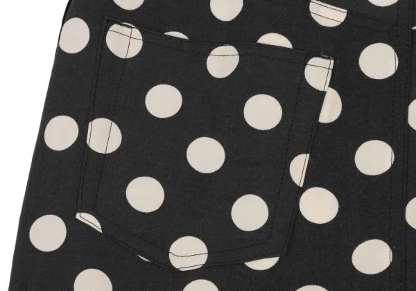 tricot COMME des GARCONS tricot Special Wool Side Zip Dot Skirt K-150803_014
