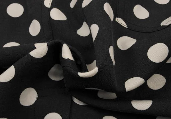 tricot COMME des GARCONS tricot Special Wool Side Zip Dot Skirt K-150803_017