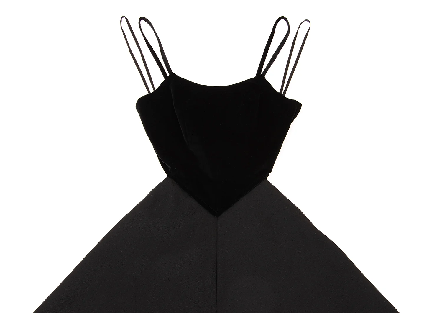 COMME des GARCONS ワンピース 異素材　コムデギャルソン H&M コムデギャルソンCOMME des GARCONS 異素材切替キャミソール
