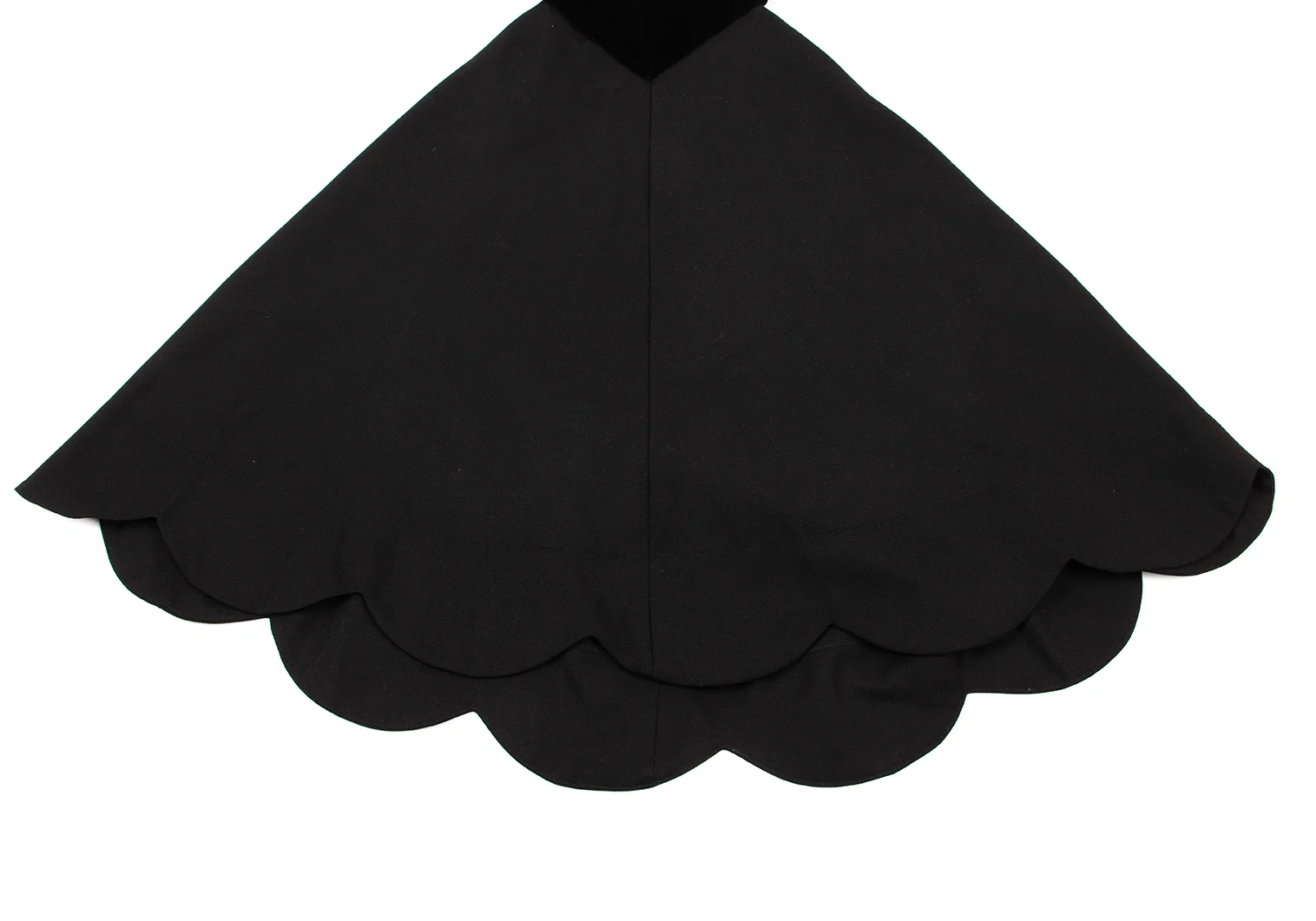 コムコム　コムデギャルソンブラック プリーツ キャミワンピース　黒M H&M コムデギャルソンCOMME des GARCONS 異素材切替キャミソール