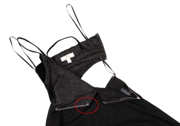 H&M COMME des GARCONS Switching Velor Cami Dress K-150840_008