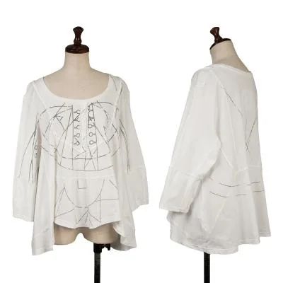 LE JEAN DE MARITHE FRANCOIS GIRBAUD Printed Flare T Shirt