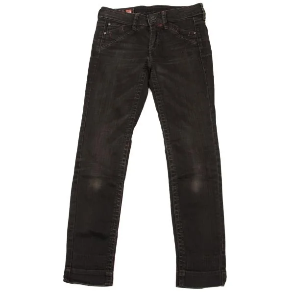 LE JEAN DE MARITHE FRANCOIS GIRBAUD Coated Stretch Slim Pants Brown S K-150859_001