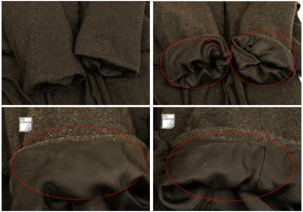 COMME des GARCONS Fulling Hem Wrap Jacket K-150946_009