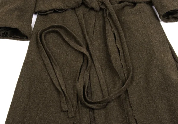 COMME des GARCONS Fulling Hem Wrap Jacket K-150946_011
