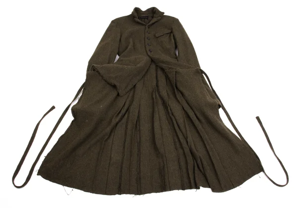 COMME des GARCONS Fulling Hem Wrap Jacket K-150946_012