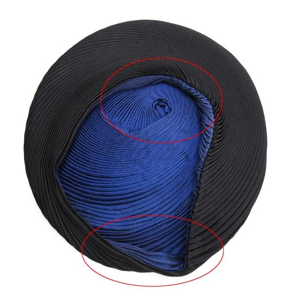 ISSEY MIYAKE Peversible Pleated Beret K-151002_010