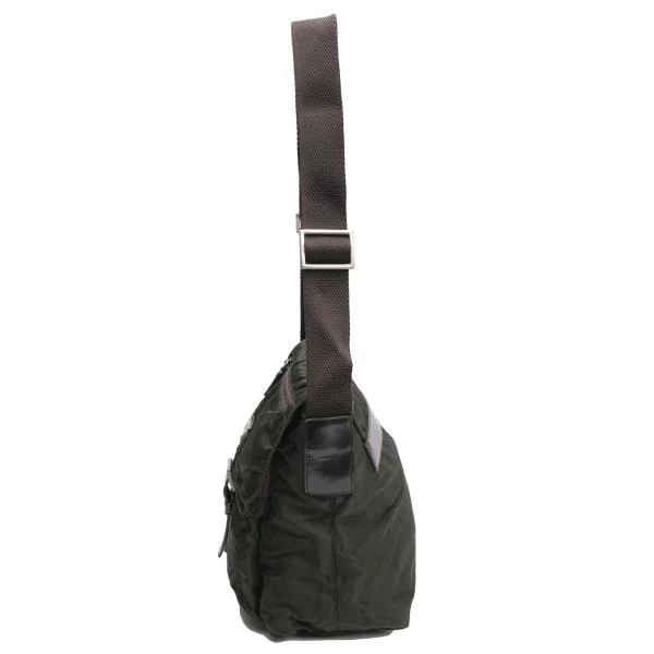 プラダPRADA ナイロンショルダーバッグ カーキ K-151048_003