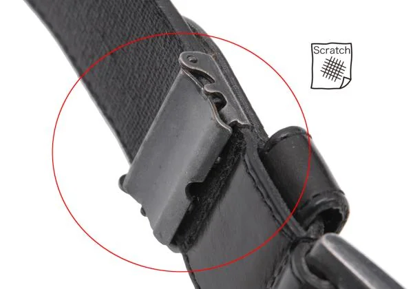 Jean Paul GAULTIER Cutting Leather Belt K-151078_005