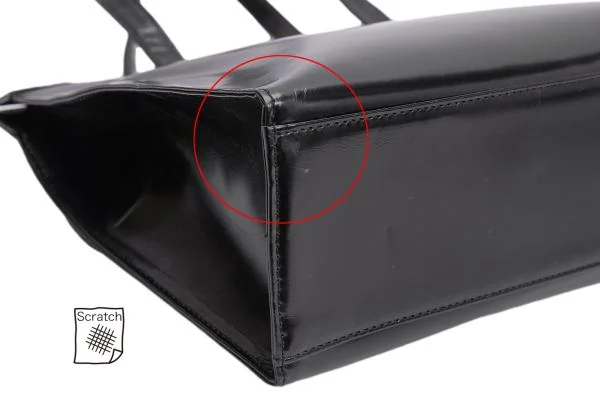 Jean Paul GAULTIER Velcro Enamel Tote Bag K-151086_010