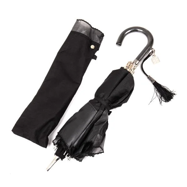 GIVENCHY Folding Umbrella Black  K-151088_001