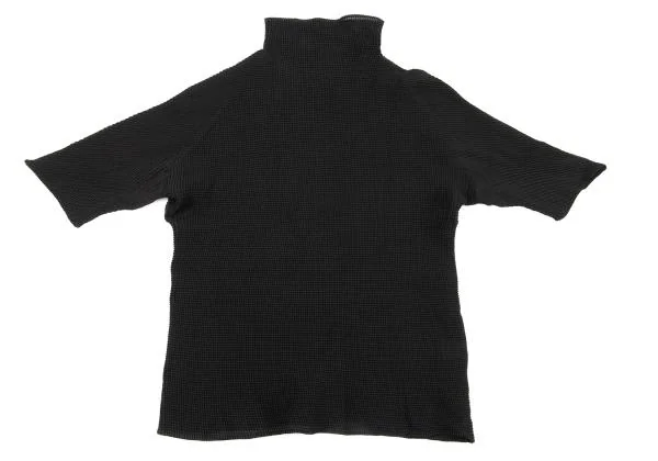ISSEY MIYAKE PLEATS(T.) Stretch Pleats Turtle Neck T Shirt K-151104_002