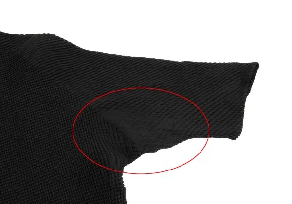 ISSEY MIYAKE PLEATS(T.) Stretch Pleats Turtle Neck T Shirt K-151104_005