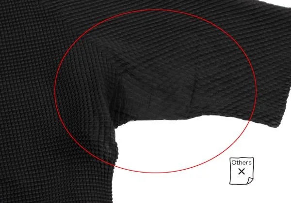 ISSEY MIYAKE PLEATS(T.) Stretch Pleats Turtle Neck T Shirt K-151104_012