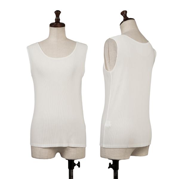 PLEATS PLEASE ミストタンクトップ プリーツプリーズPLEATS PLEASE ミストプリーツタンクトップ 黄