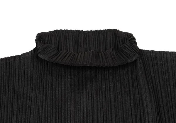 PLEATS PLEASE Hight Neck Long Sleeve T shirt K-151137_004