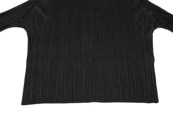 PLEATS PLEASE Hight Neck Long Sleeve T shirt K-151137_007