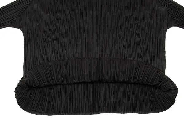 PLEATS PLEASE Hight Neck Long Sleeve T shirt K-151137_008
